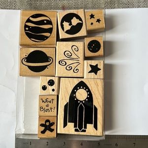 Blast Off S412 stamp set